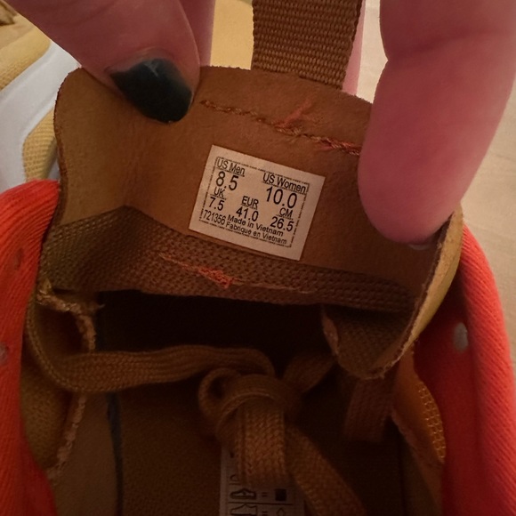 Vans Ultrarange Exo Low  Sulphur Yellow Skate Shoe Sneaker Mens 8.5 Women’s 10 - Picture 6 of 9